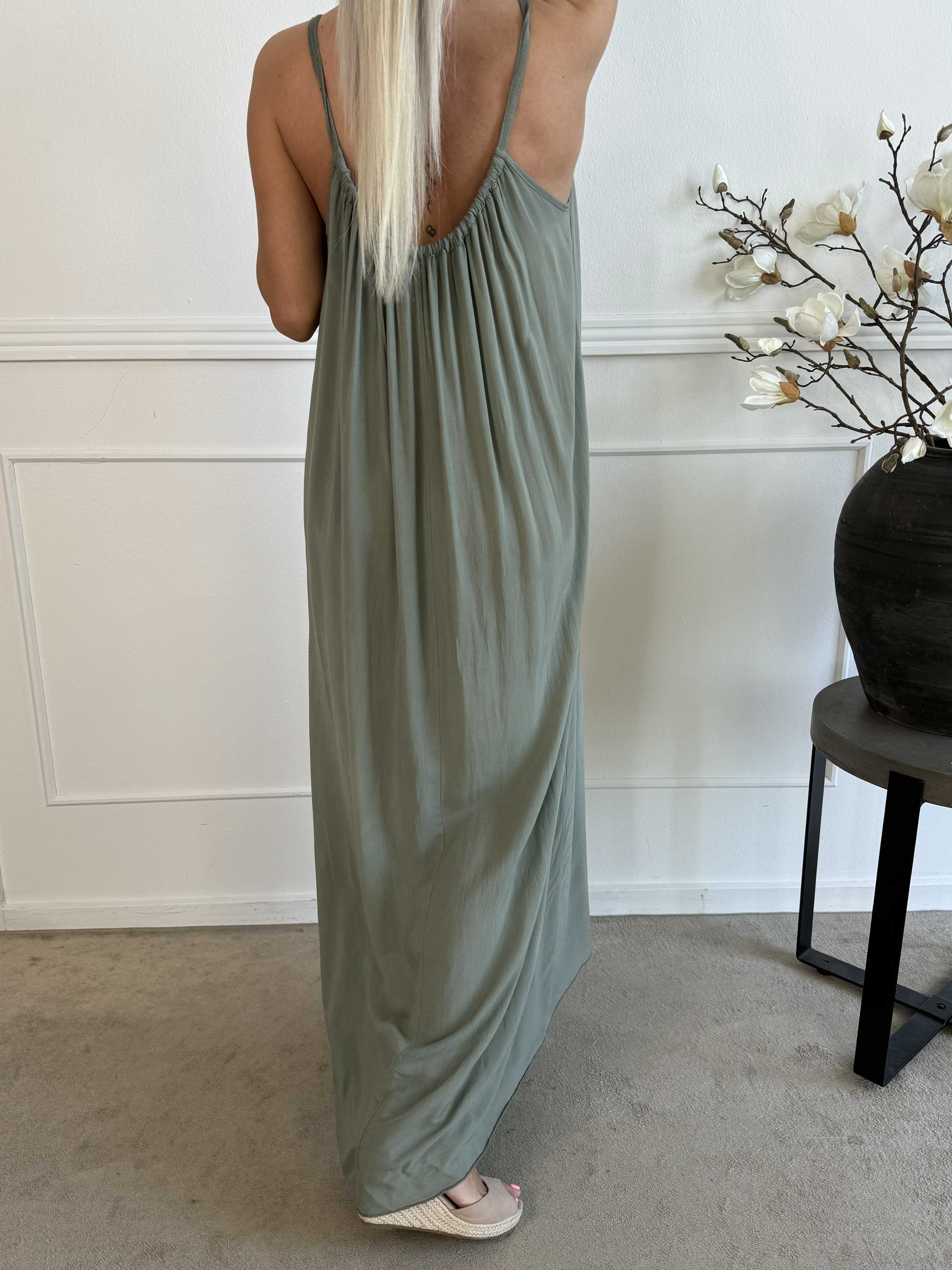 Sunshines Long - Lätt sommarklänning i viskos